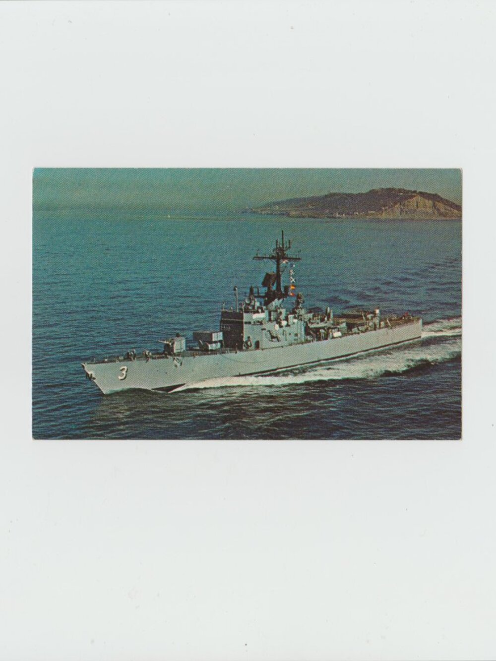 U.S.S. Schofield ( DEG - 3) Postcard